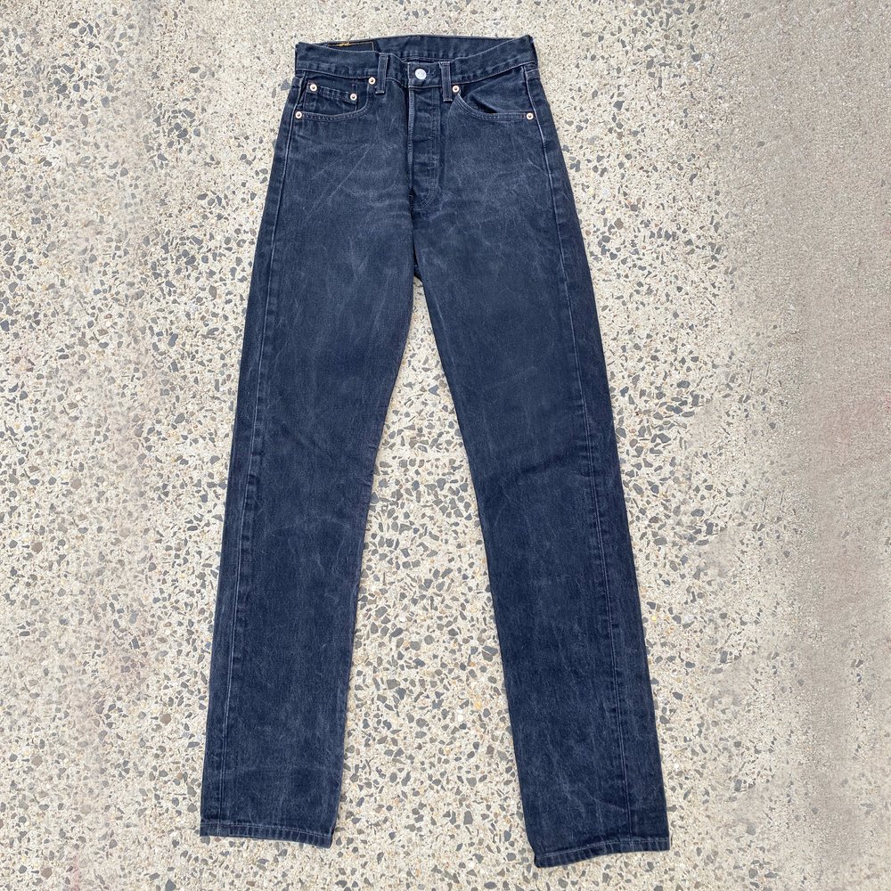 Vintage '90s Levi's 501 Faded Black Jeans / 26