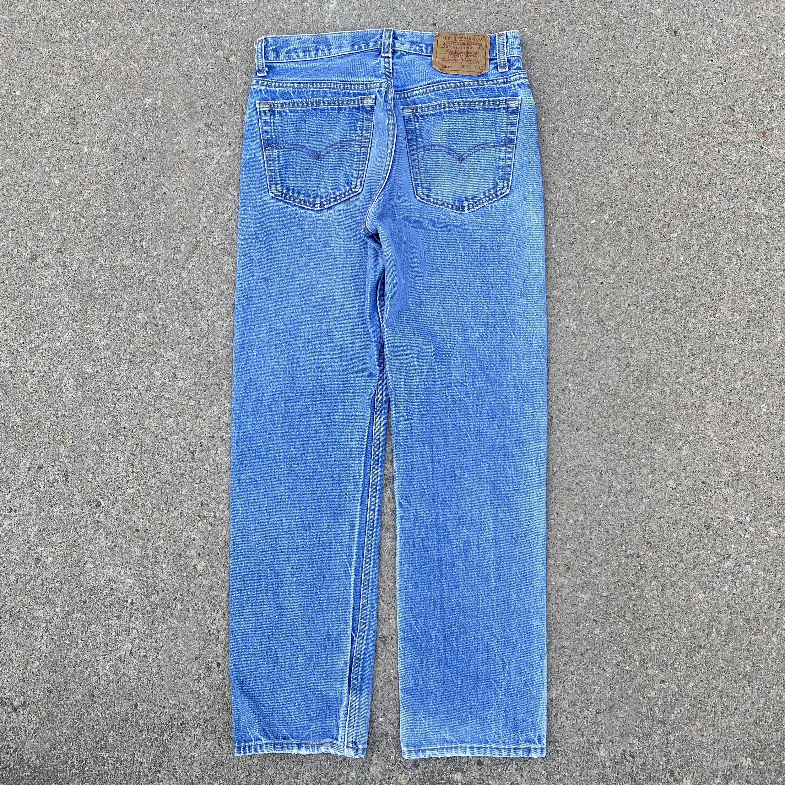 Vintage 's Levi's xx Faded Lightly Distressed Jeans /