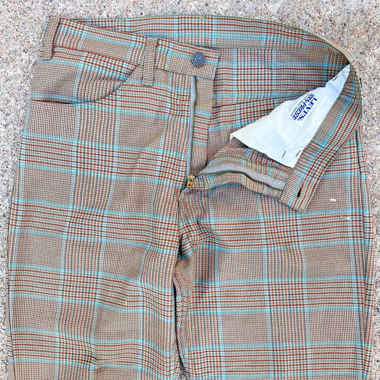 Vintage 1960/70's Levi's Plaid Gingham 