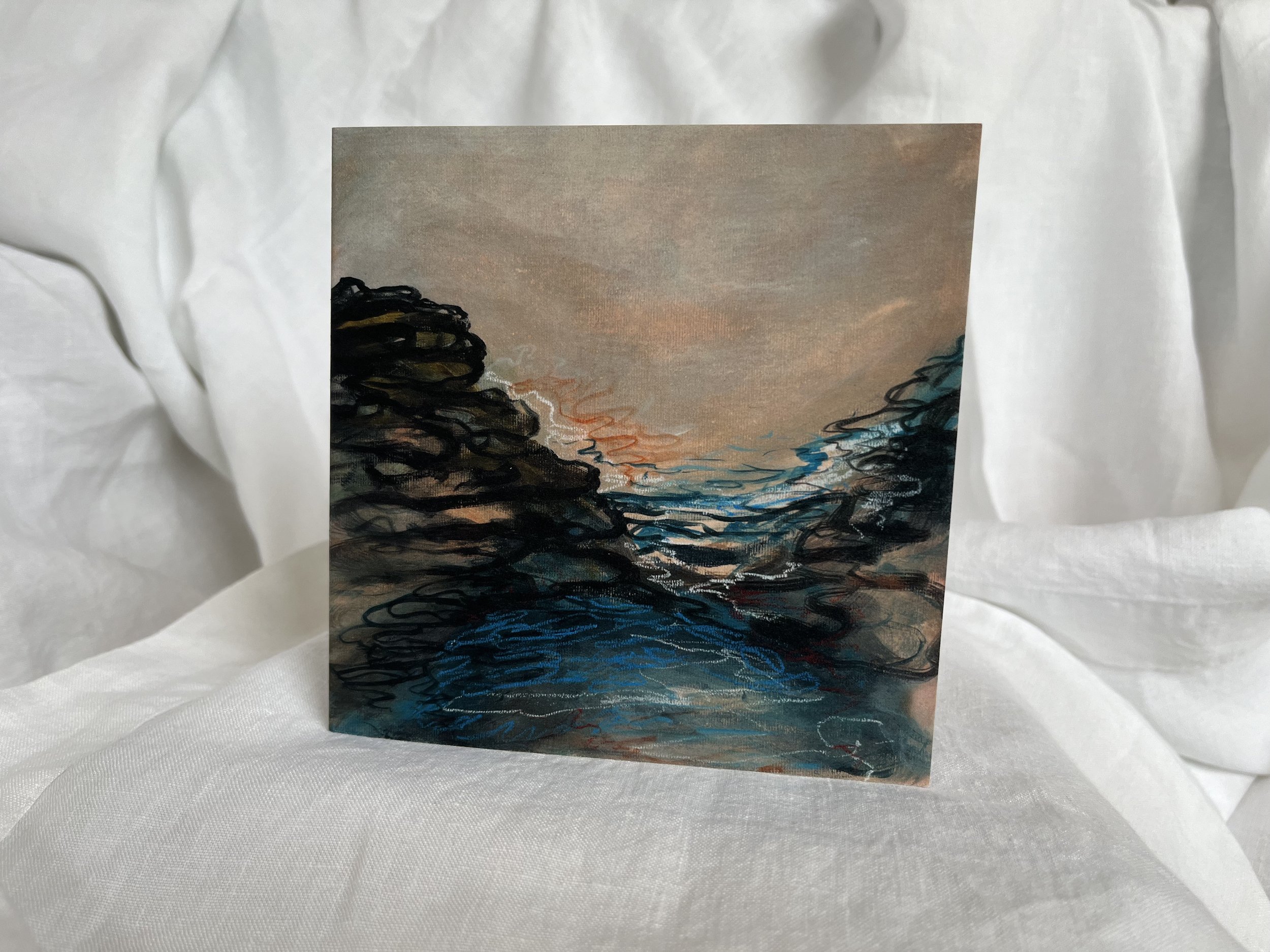 Greeting Card - Rockpooling