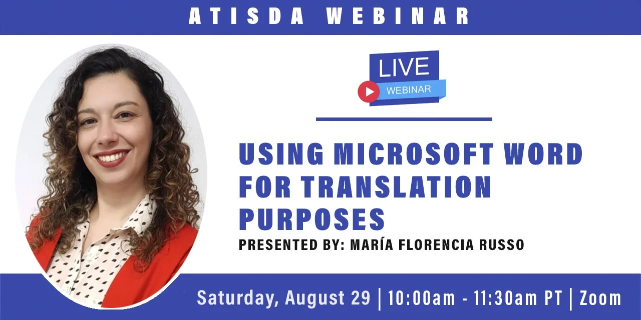 Using Microsoft Word for Translation Purposes