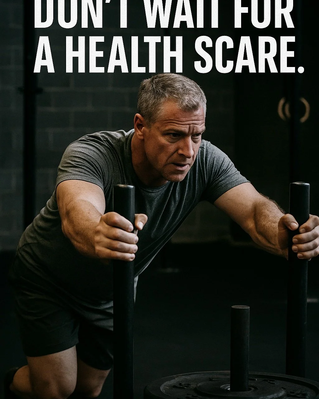 DON&rsquo;T WAIT FOR A HEALTH SCARE

Build health now &mdash; don&rsquo;t react later.