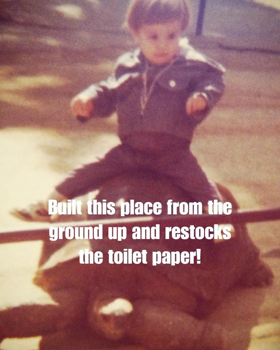 We love our coaches! They were kids at some point, but did they ever really grow up? 😉