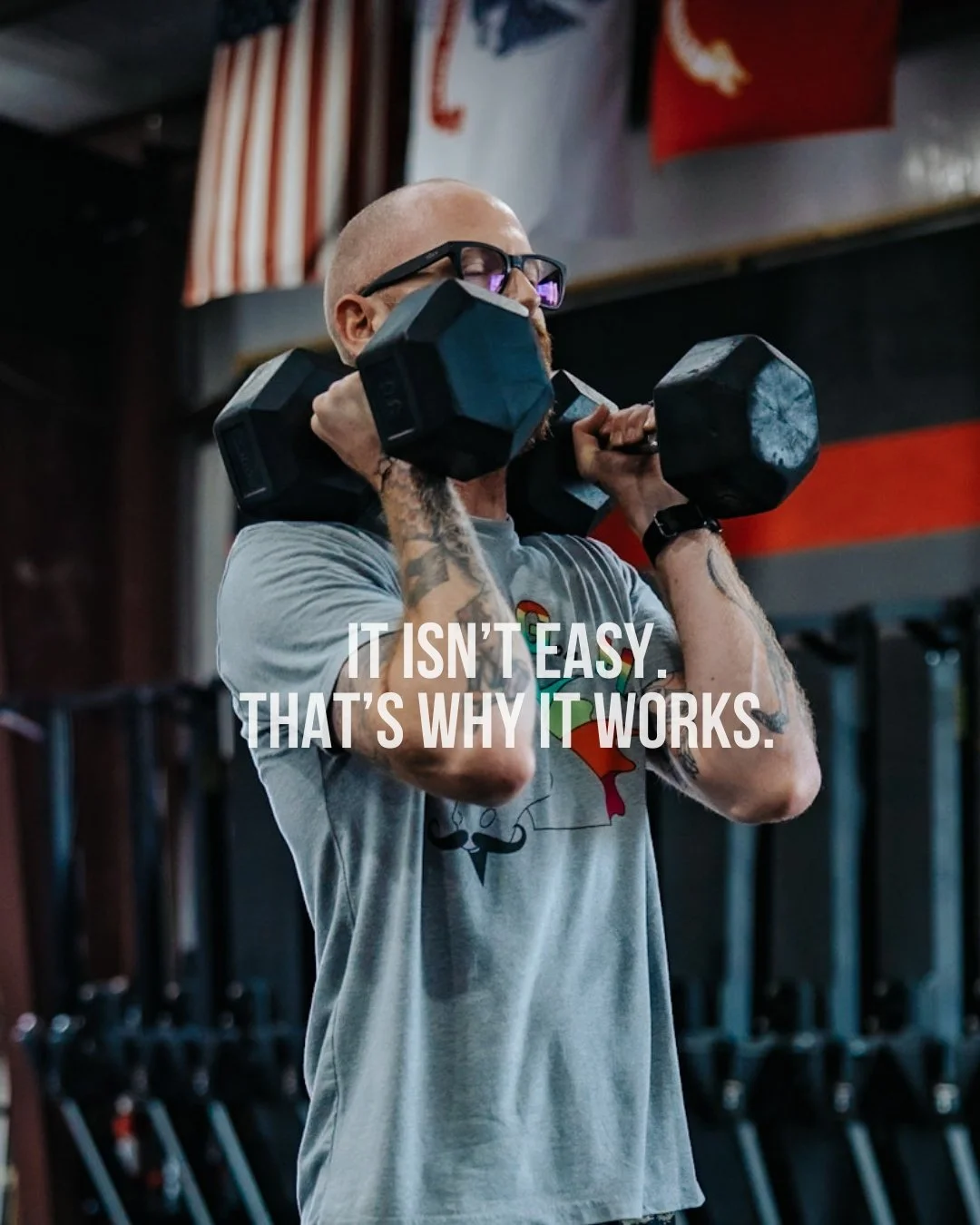 IT ISN'T EASY.

THAT's WHY IT  WORKS.
