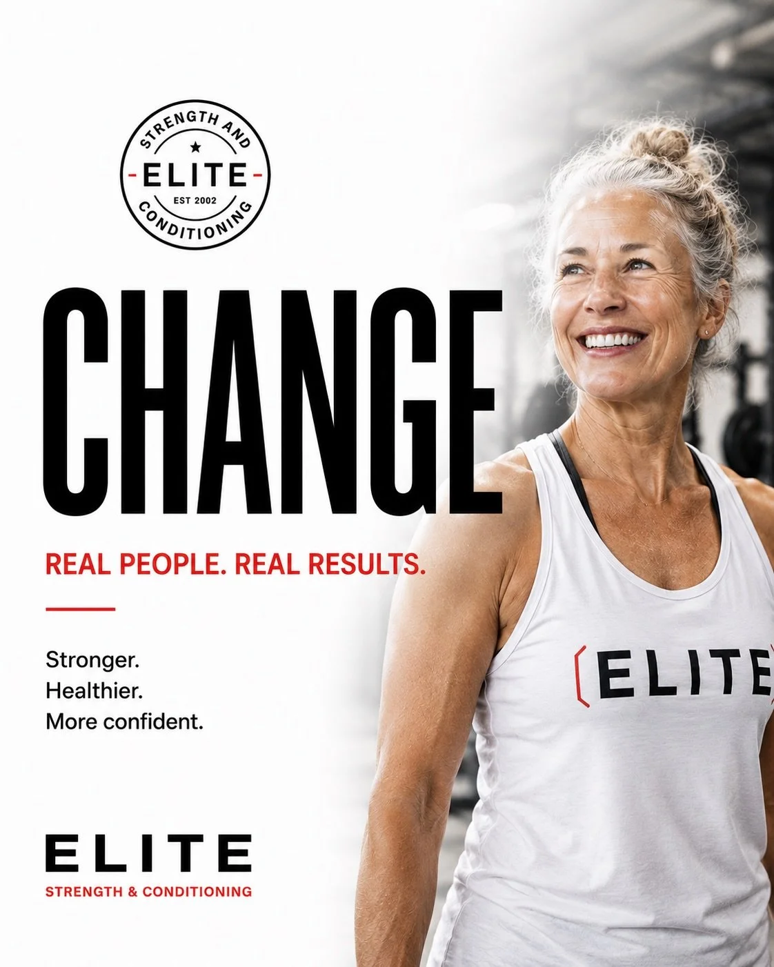 Change doesn&rsquo;t always start with confidence.

Sometimes it starts with showing up once.

At Elite, results look different for everyone.

For some it&rsquo;s:
❤️ More energy
🏋️ More strength
⚖️ Weight loss
😊 More confidence

And for many of ou