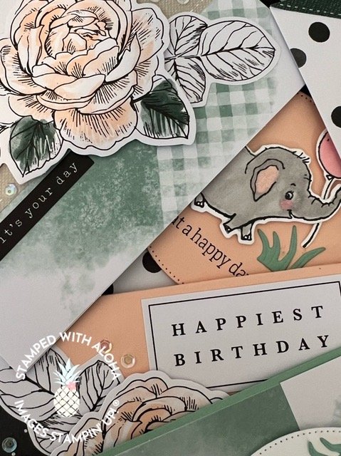 Birthday Card Organizer Class — Stamped with Aloha