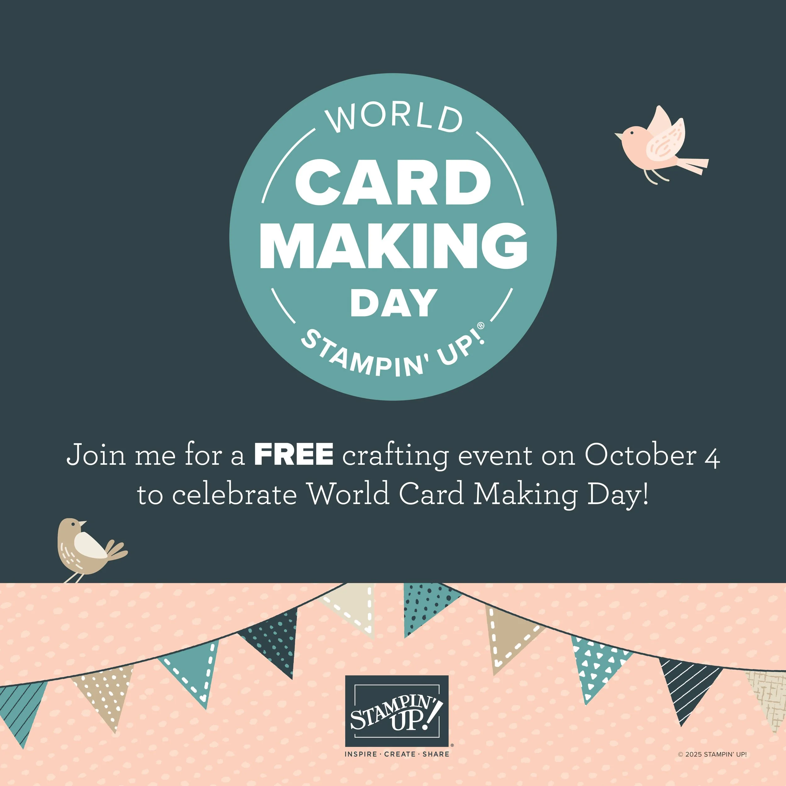 Why World Card Making Day (Oct. 4, 2025) Is One Of My Favorite Days This Year