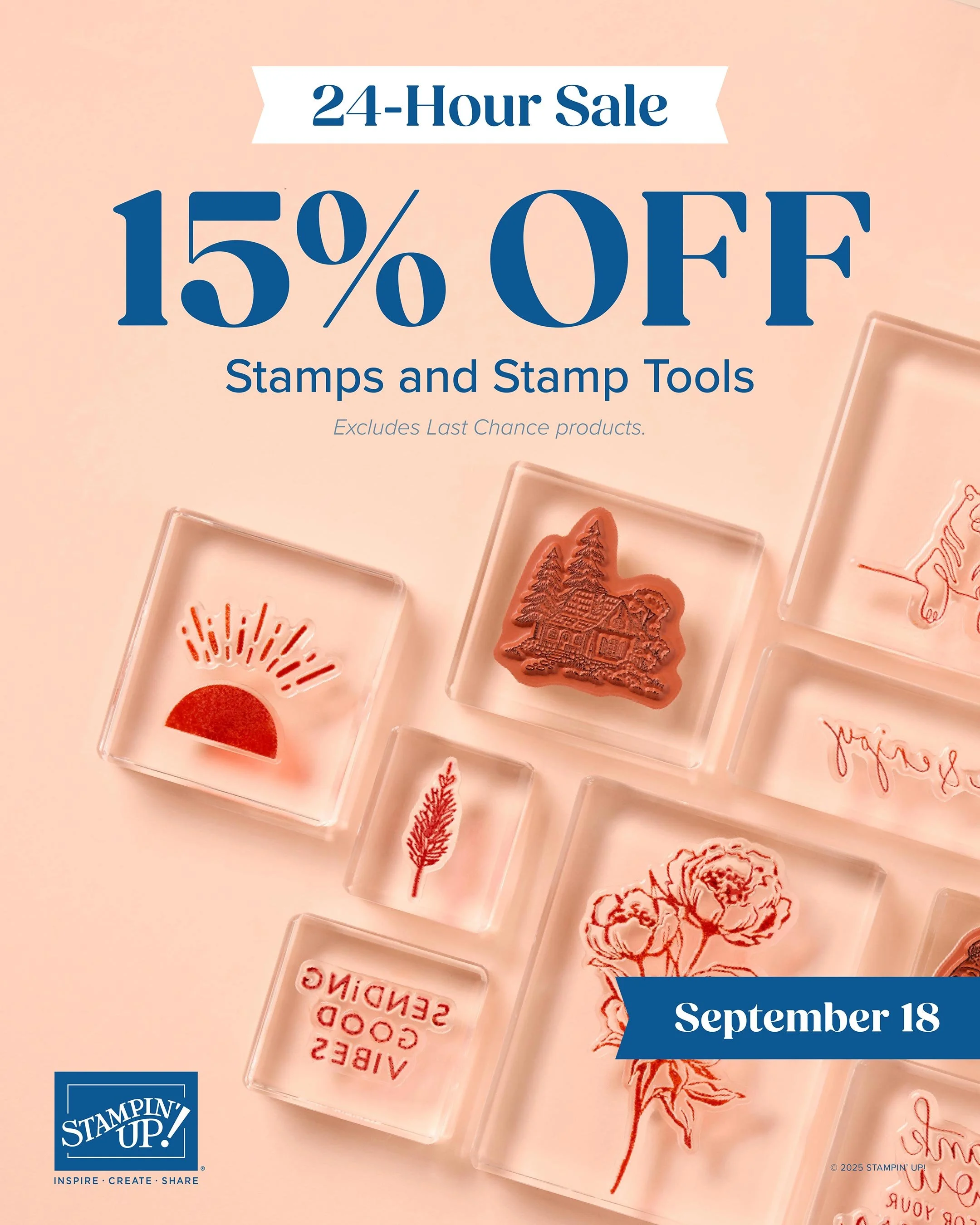 Stop Debating Which Stamps to Buy ~ Get Them All At 15% Off TODAY (24 Hr Only Sale)
