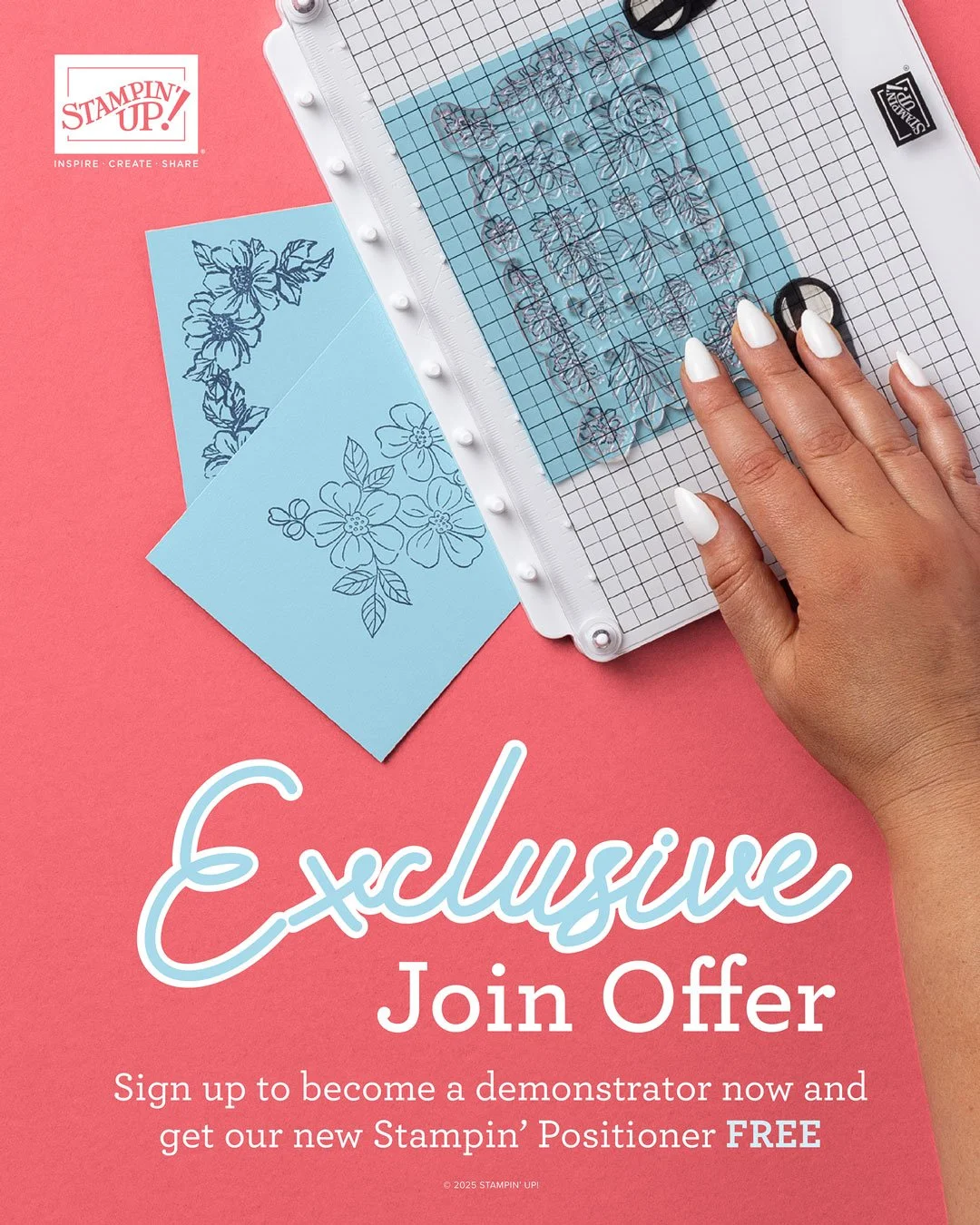 Why This Is The BEST Time To Join Stampin’ Up! (You’ll Get The New Stampin’ Positioner FREE!)
