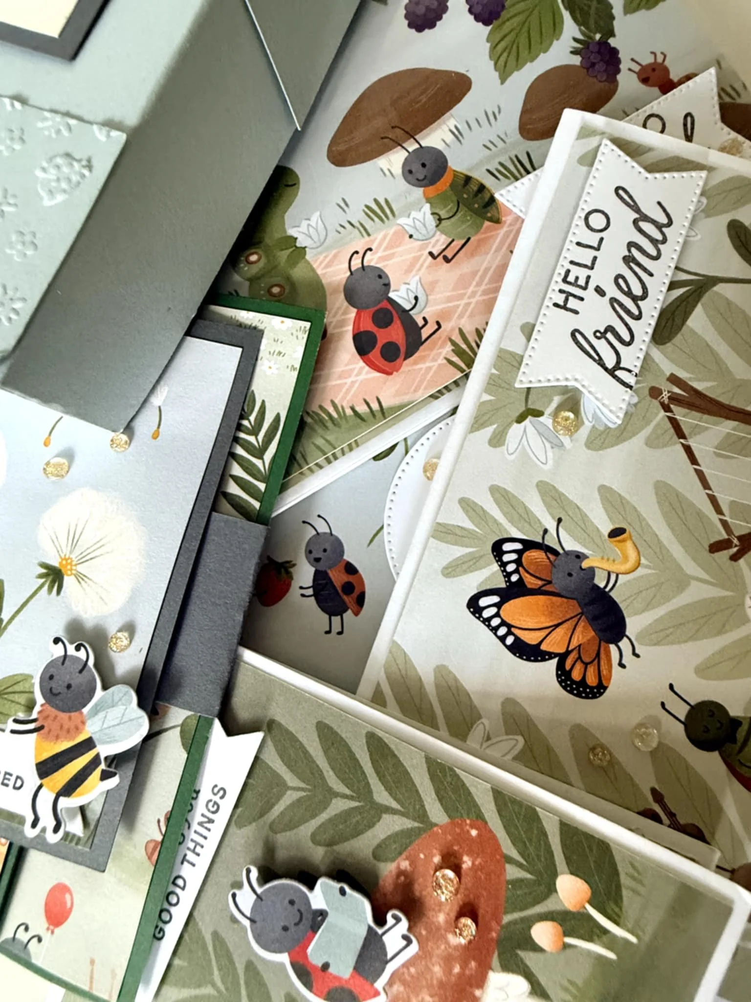 Lady Bug Picnic Crafter-noon