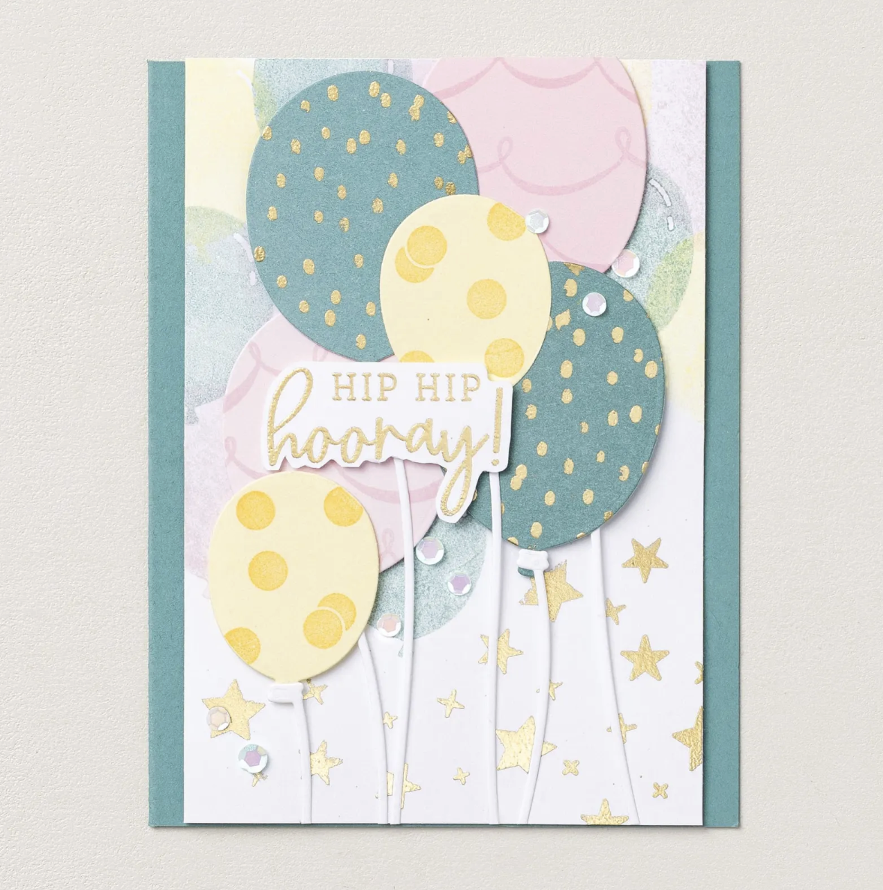  BALLOON FESTOON STAMP #167602