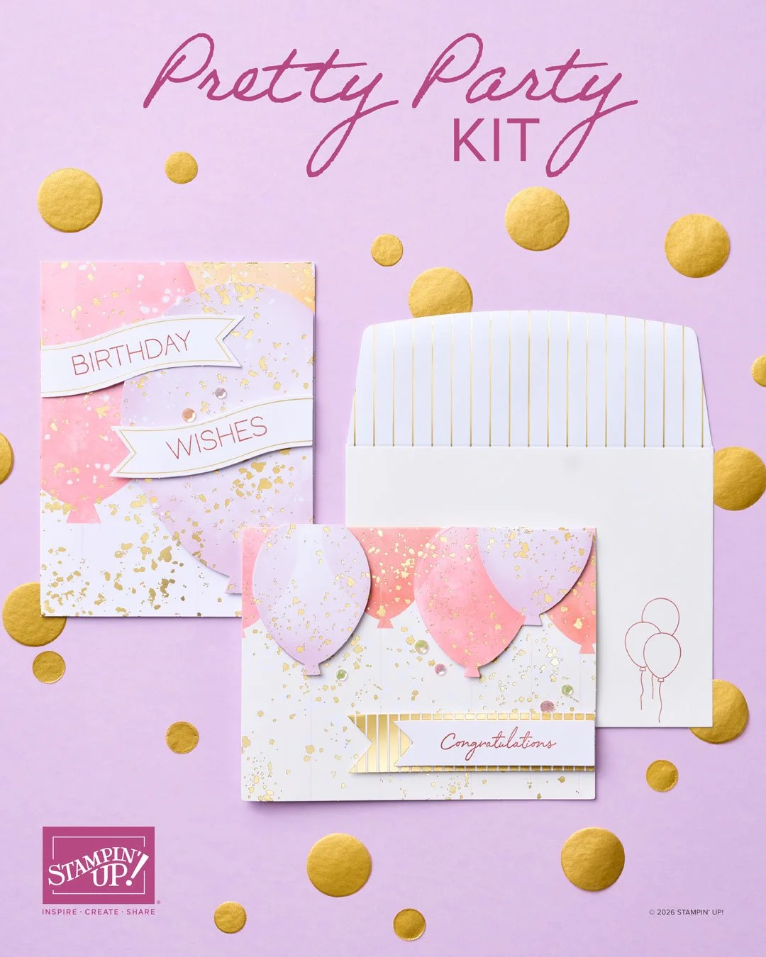 Pretty Party Kit: Easy Handmade Cards for Birthdays &amp; Celebrations