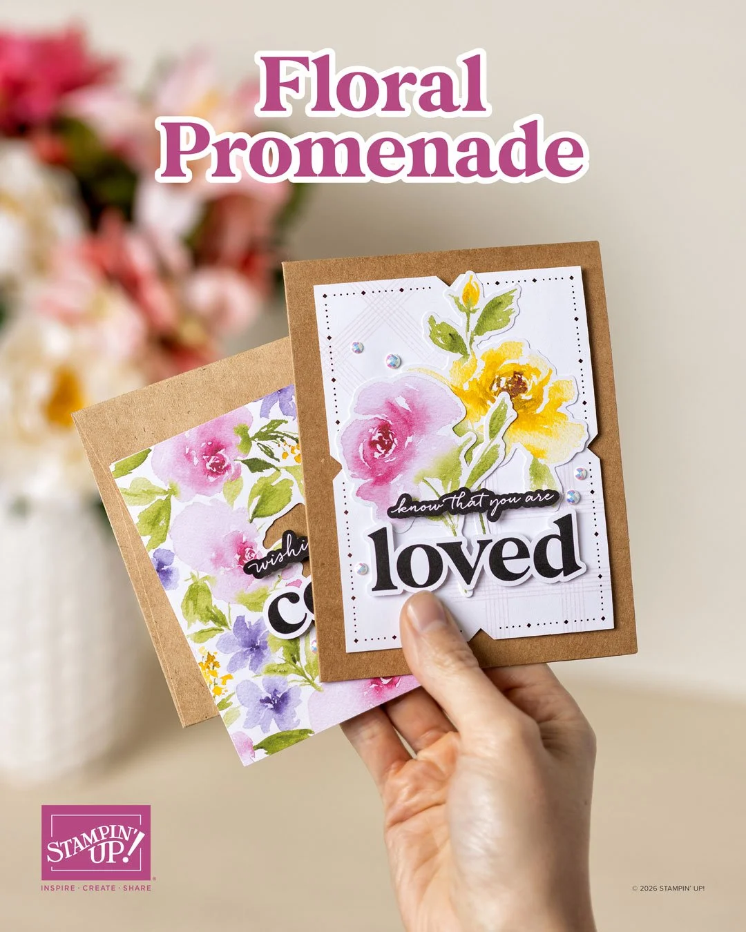 Floral Promenade Kit: Heartfelt Cards Made Easy