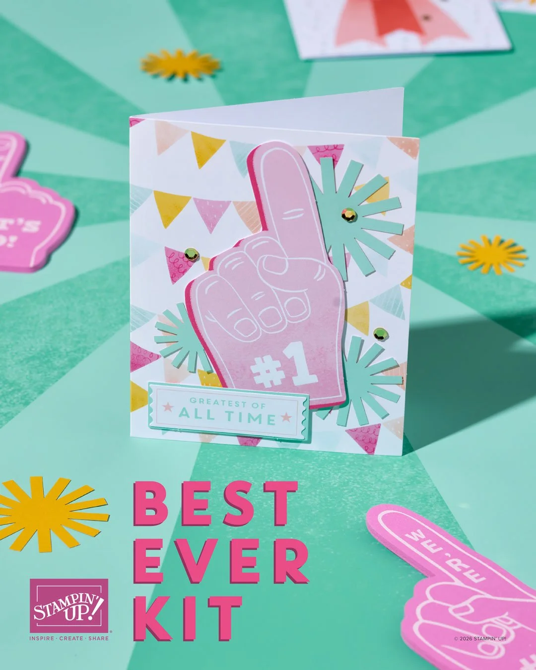 Celebrate Your #1’s With The New Best Ever Kit From Stampin’ Up!