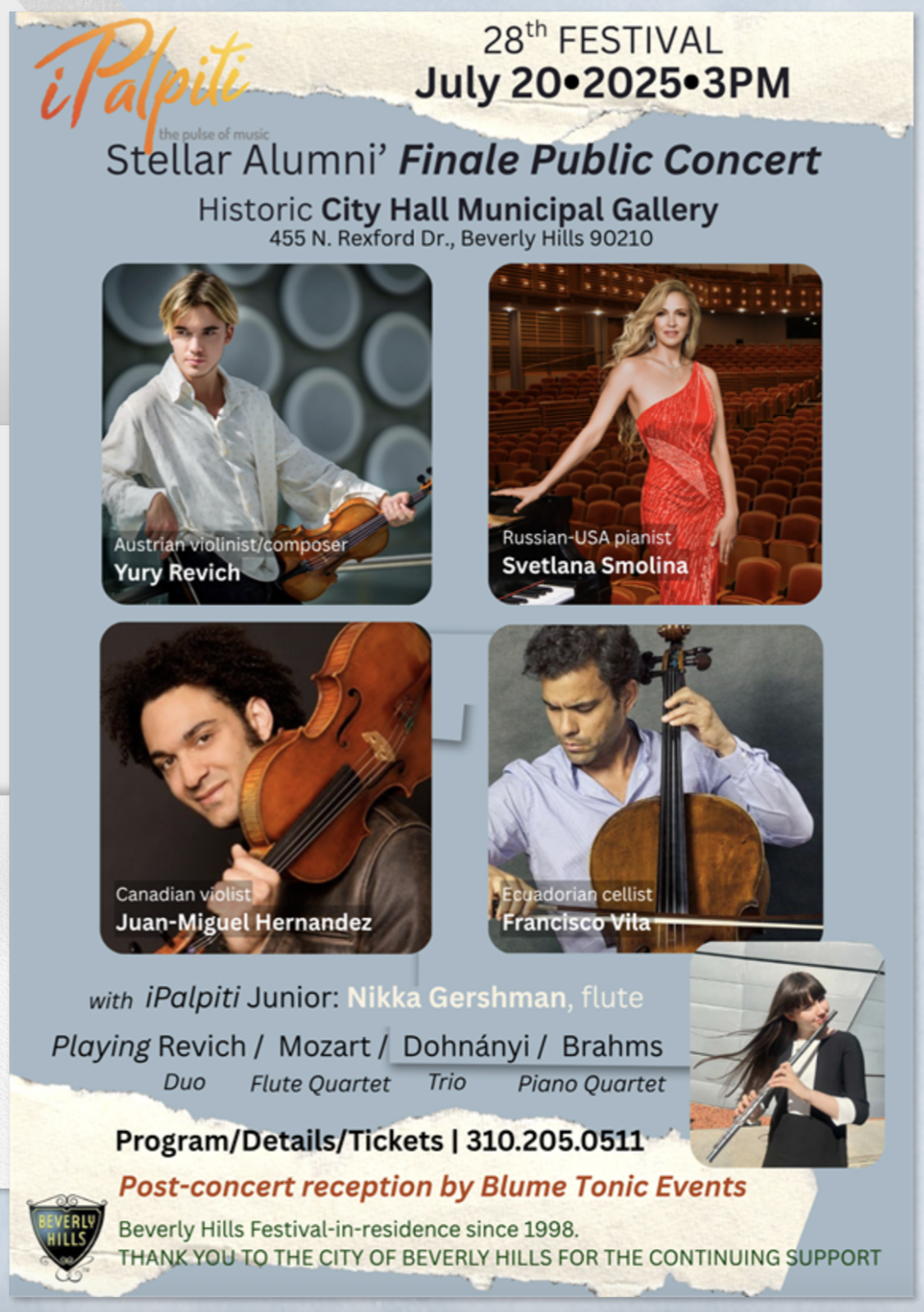 iPalpiti Festival Soloists Concert