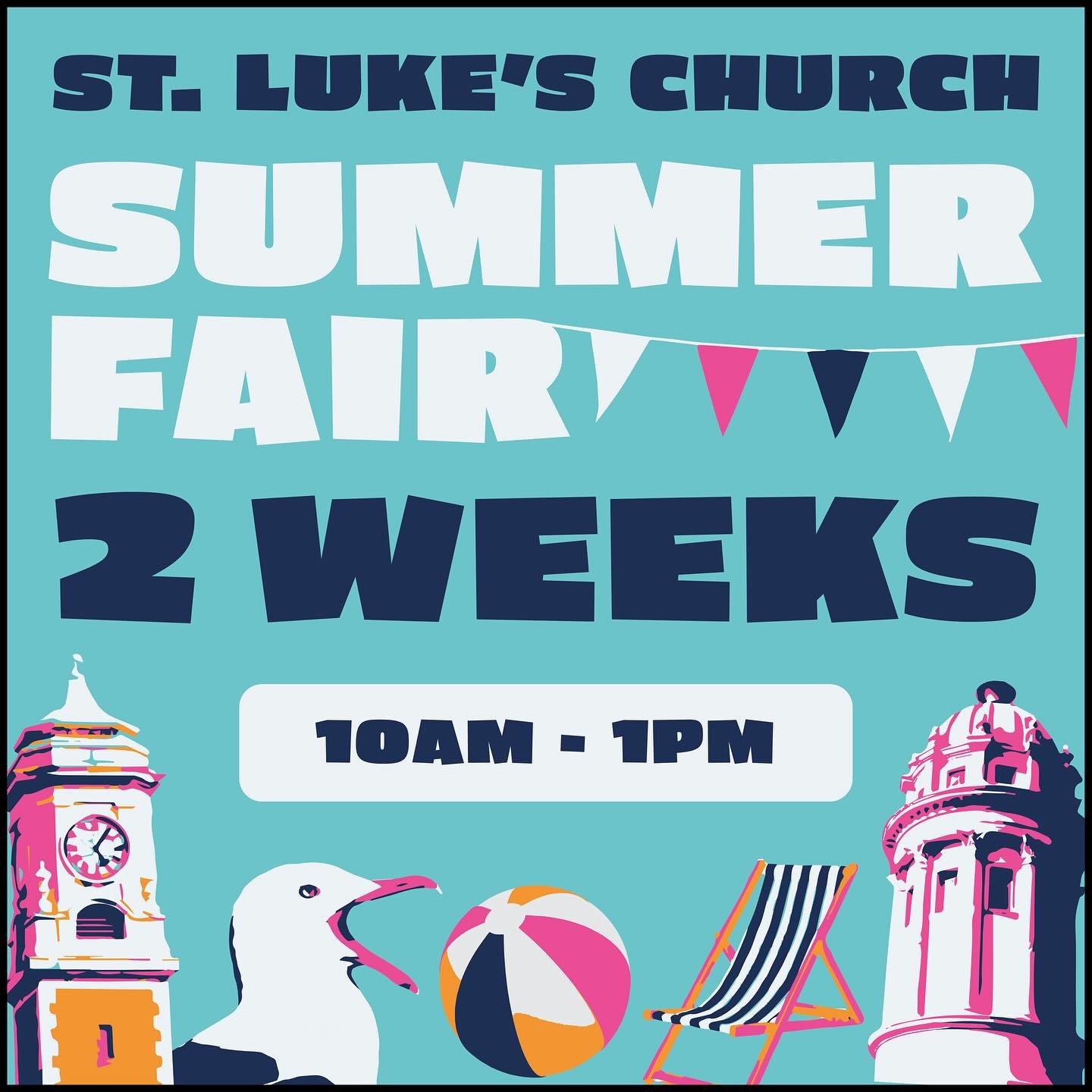 We&rsquo;re back and only 2 weeks to go! Make sure to join us on the 28th June for all your summer bargains. Doors open 10am!

#summer #fair #community #brighton #queensparkbrighton