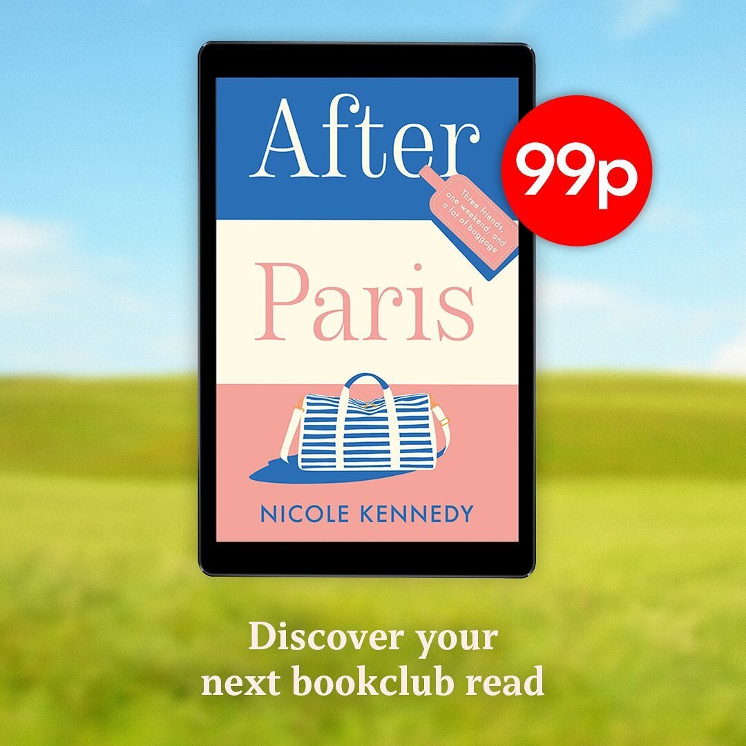 I thought #princeofpegging was going to be the thing that made me smile most today (along with spending time with my over-heated little rascals of course) but no, it&rsquo;s this, my publisher&rsquo;s summer promotion: After Paris is 99p!!!

I&rsquo;