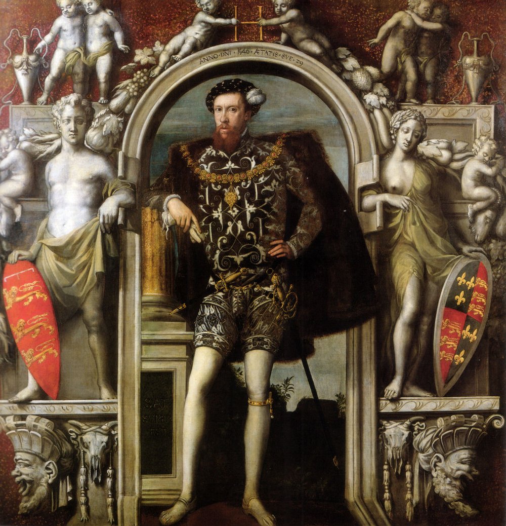 Henry Howard Earl of Surrey at age 29, 1546.