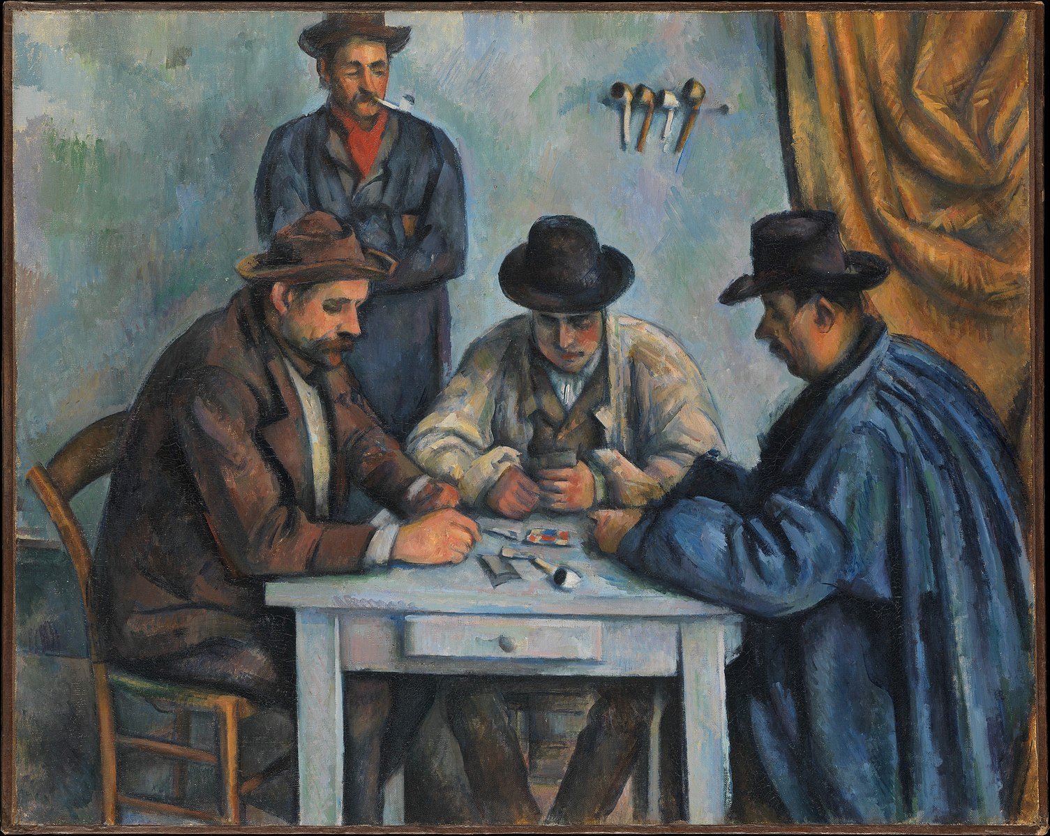 The Card Players by Paul Cézanne. 1890-1892.