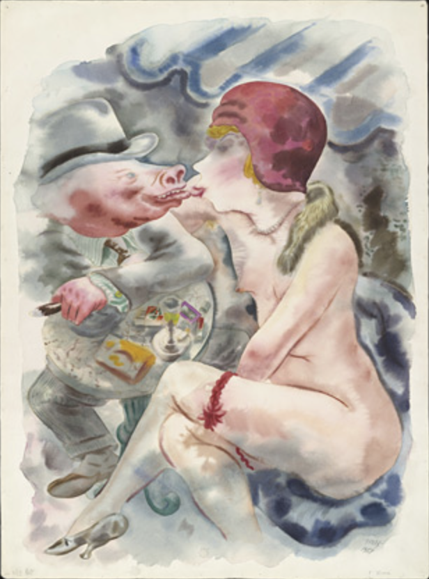 Circe by George Grosz. 1927.