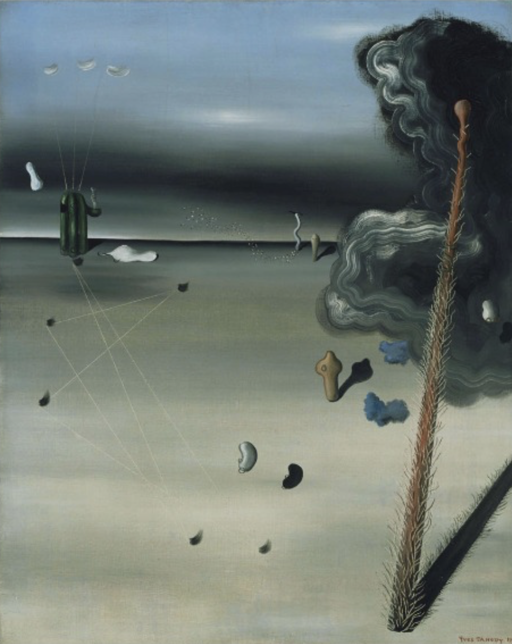 Mama Papa is Wounded - Yves Tanguy. 1927.
