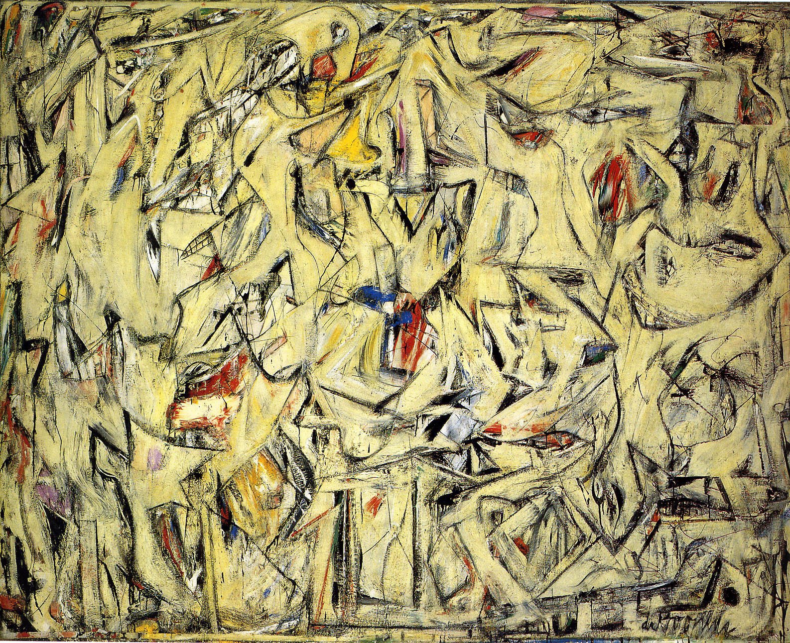 Excavation by Willem de Kooning. 1950.