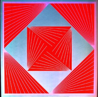 Intrinsic Harmony, by Richard Anuszkiewicz, 1965.