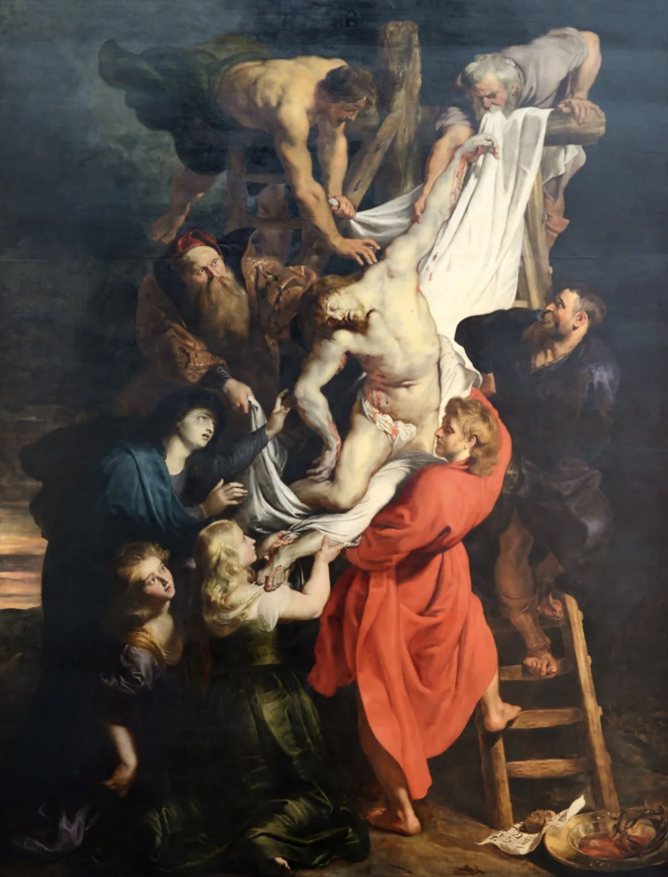 Peter Paul Rubens, Descent from the Cross, 1612-14. Oil on panel.