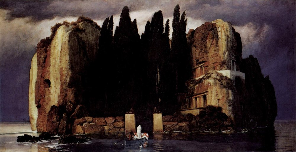 Arnold Böcklin, Isle of the Dead, 1886. (5th Version)