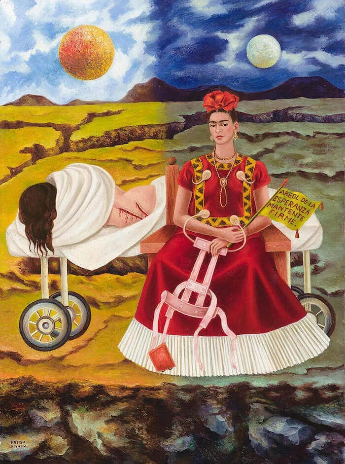 Frida Kahlo, Tree of Hope, Remain Strong, 1946.