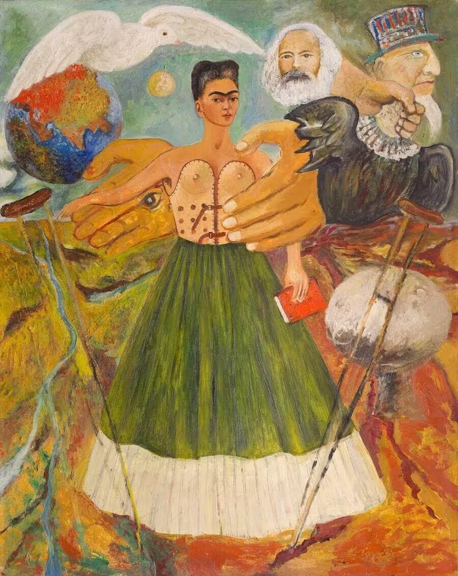 Frida Kahlo, Marxism Will Give Health to the Sick, 1954.