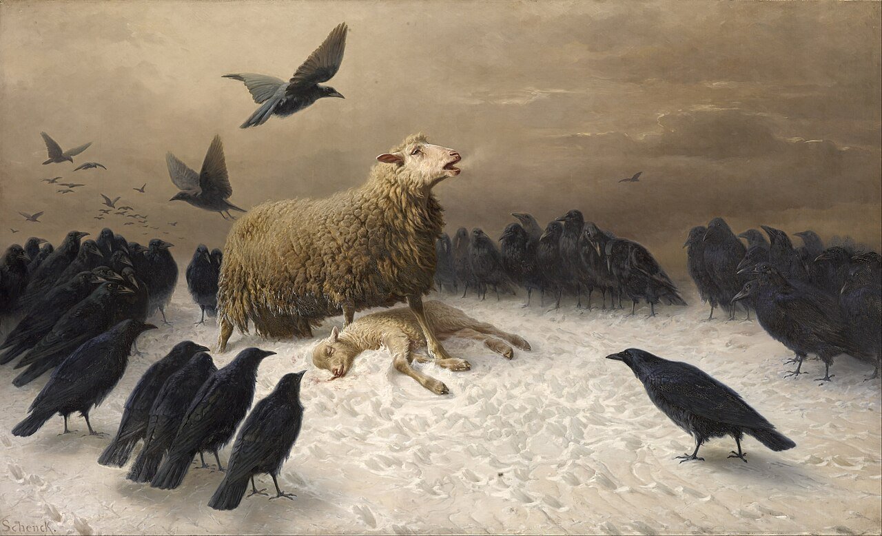 Behind the Painting: Anguish by August Friedrich Schenck (1878)