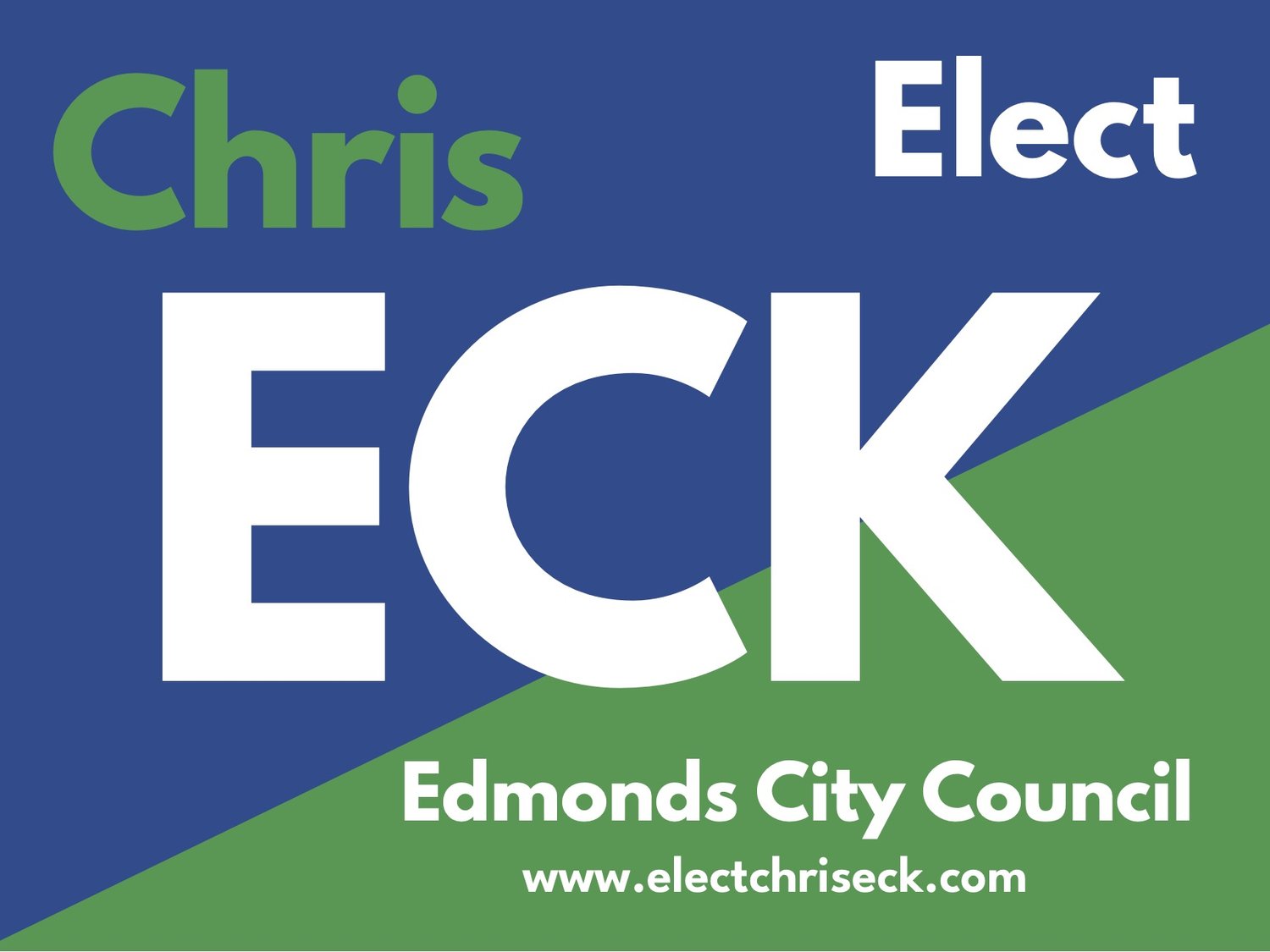 Elect Chris Eck for Edmonds City Council