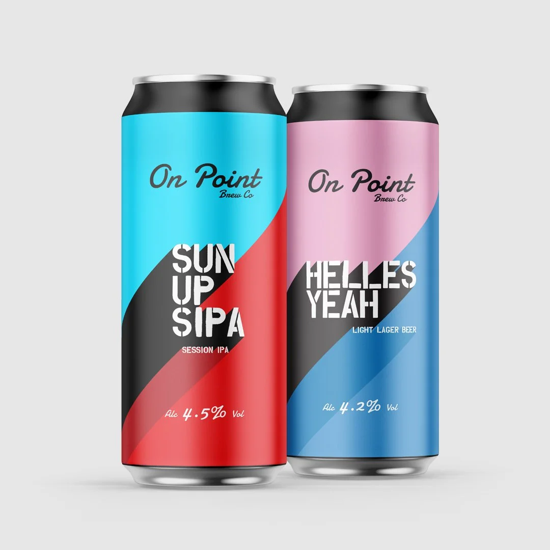 On Point Brew Co - Sun Up and Helles.jpg