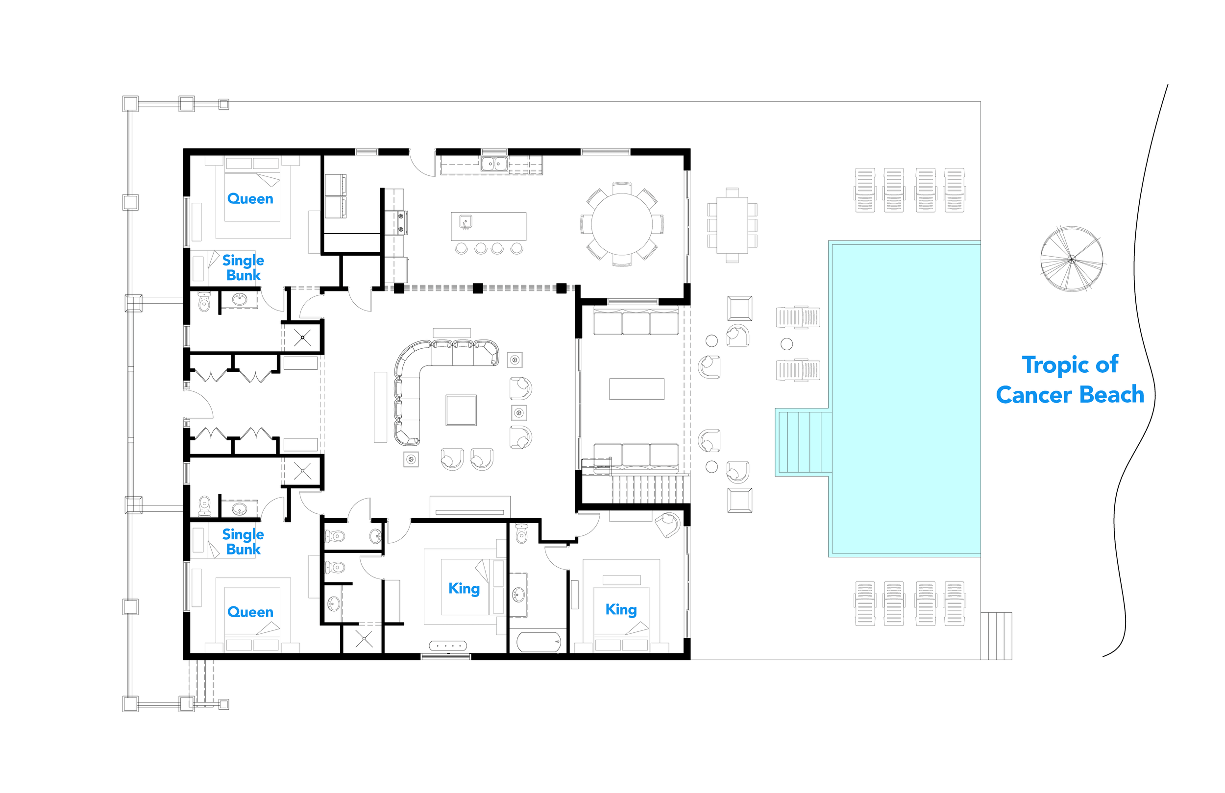 Yumey Sands Villa - Exuma Exclusives Rentals