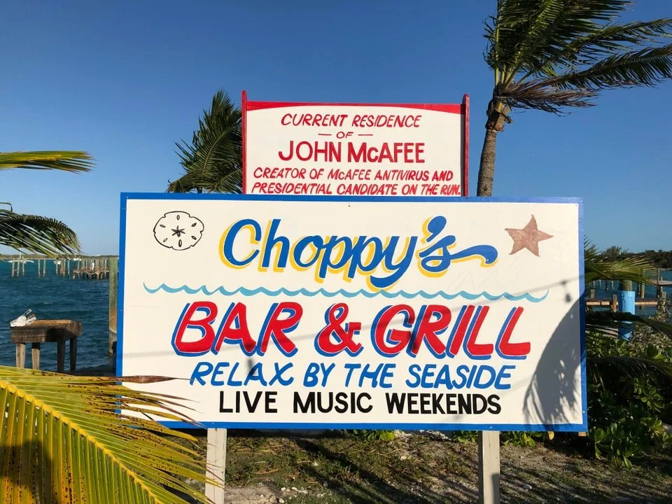 Choppy's Bar & Grill  - Restaurant - Exuma Exclusives Vacation Home Rentals