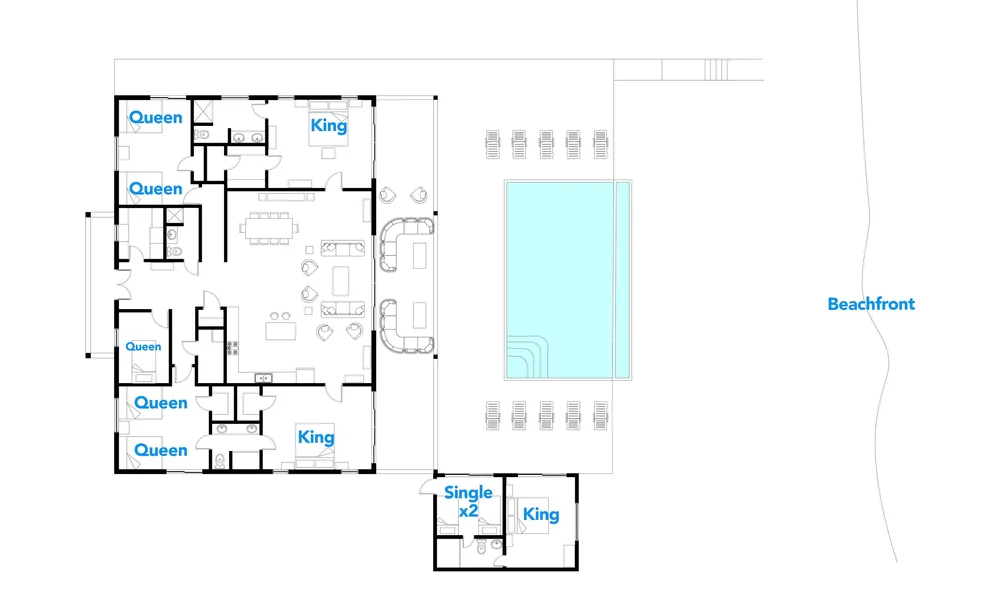 Beachwood Villa Exuma Exclusives Vacation Home Rentals in Exuma