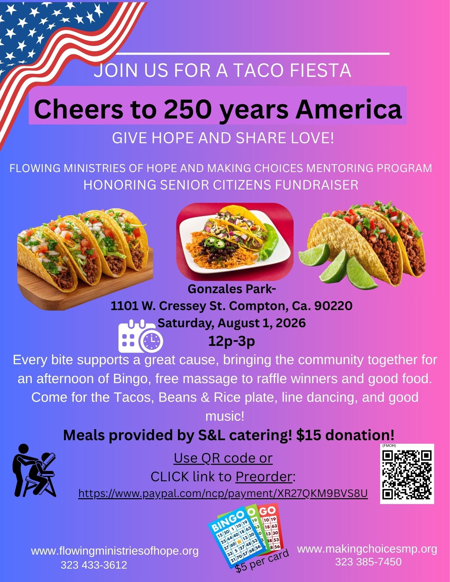 Honoring Senior Citizens Fundraiser