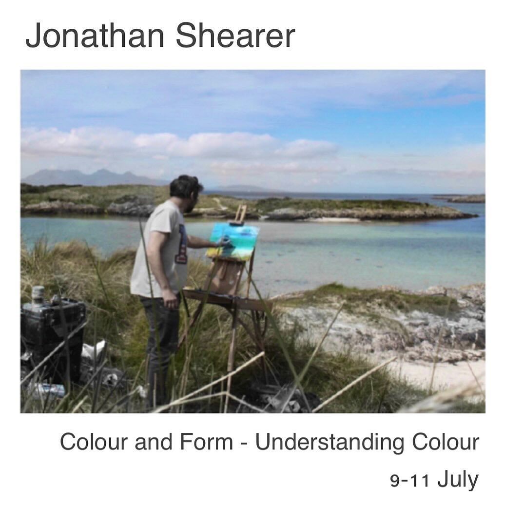 A chance to spend three days with Jonathan Shearer here at The Lund this summer - he&rsquo;ll be sharing his deep understanding of the use of colour and form in relationship to landscape.

OK - so you&rsquo;ll not be visiting the remote Scottish land