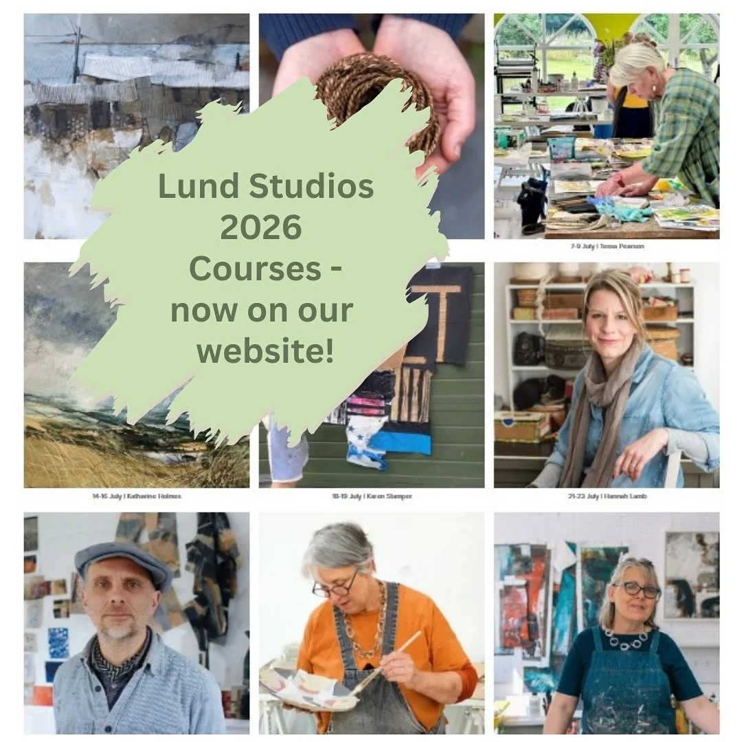 Our Course Programme for 2026 is now up on our website&hellip;

Take some time, take a look, see what inspires you &hellip; book on-line any time after 5pm on Sunday 14th September.

We think we have a fantastic creative year ahead - hope you agree :
