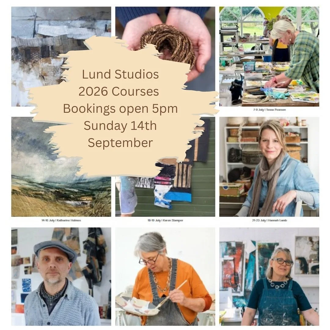Our course programme for 2026 is on our website - take a look!
You&rsquo;ll be able to book online from 
**5pm Sunday 14th September**
(Website link in bio)
