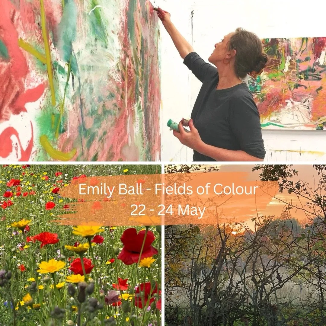 Now only one place left! Join Emily Ball for three days capturing the essence of spring here at The Lund : 22-24 May.

The landscape will be vivid, fresh and uplifting. The inspiration will come from walking in Pomfret&rsquo;s Wood, the local lanes a