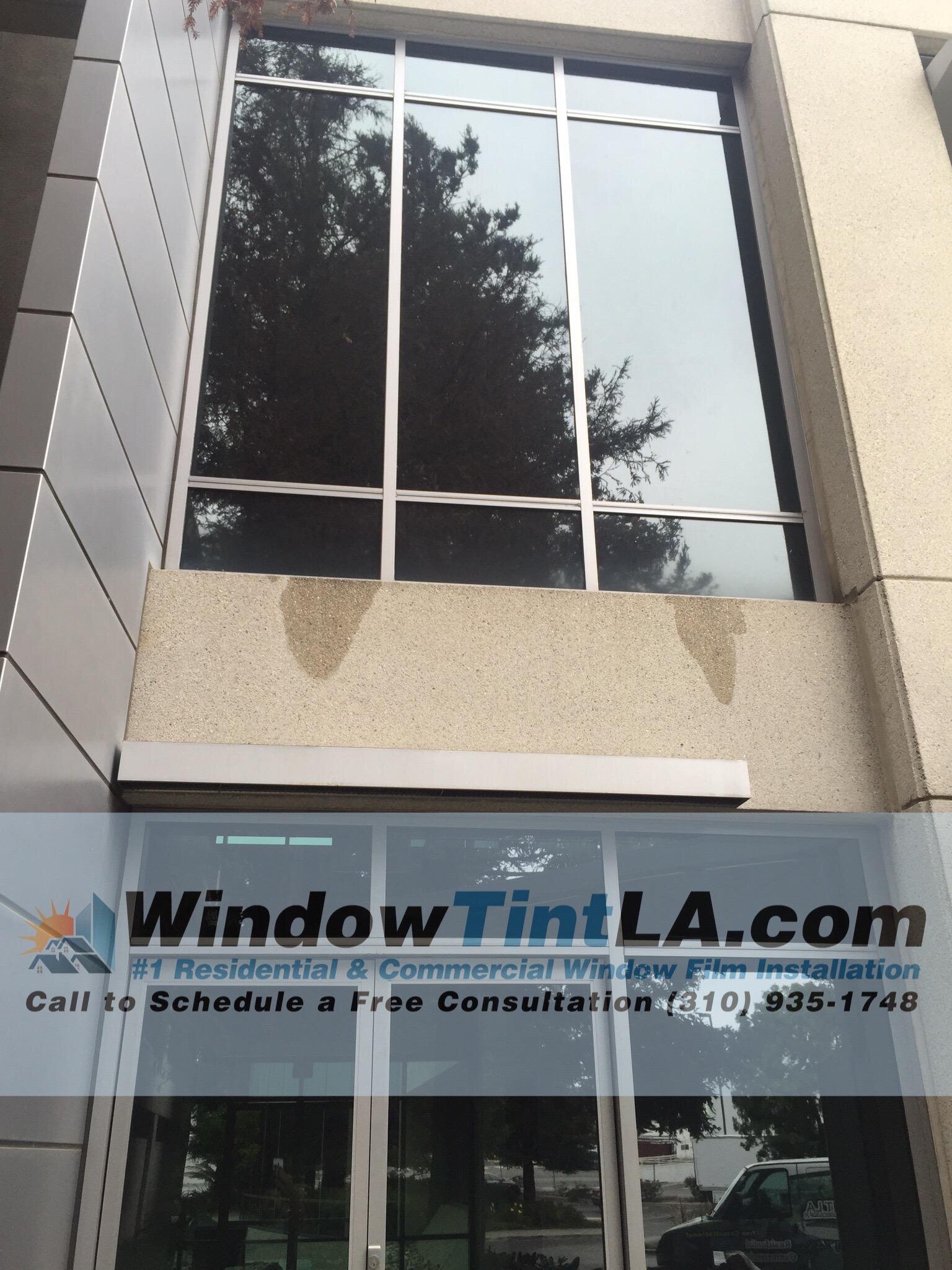 Los Angeles Office Building Window Tinting