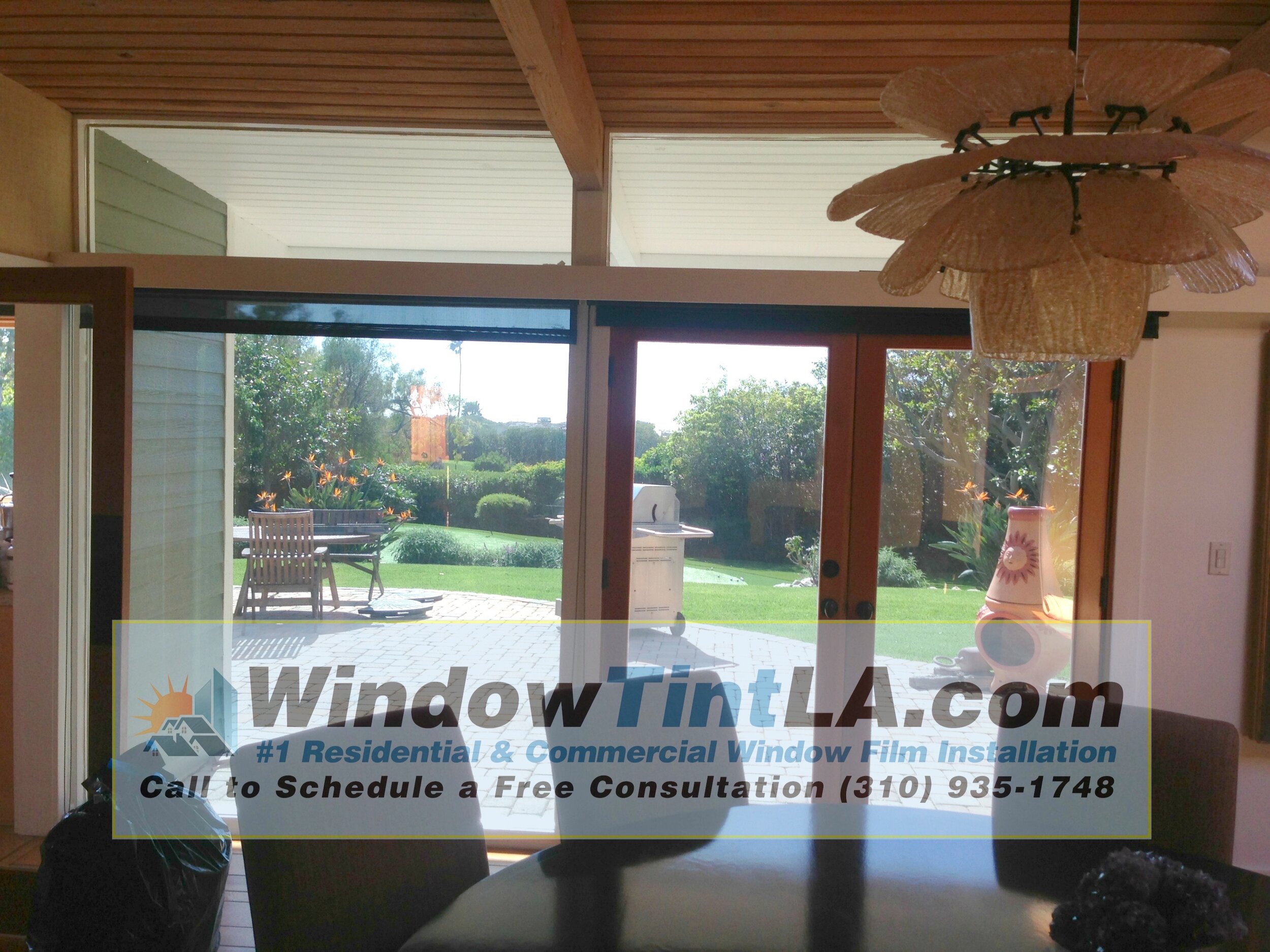 UV ray protection and heat reduction with One-Way Privacy Window Film for homes