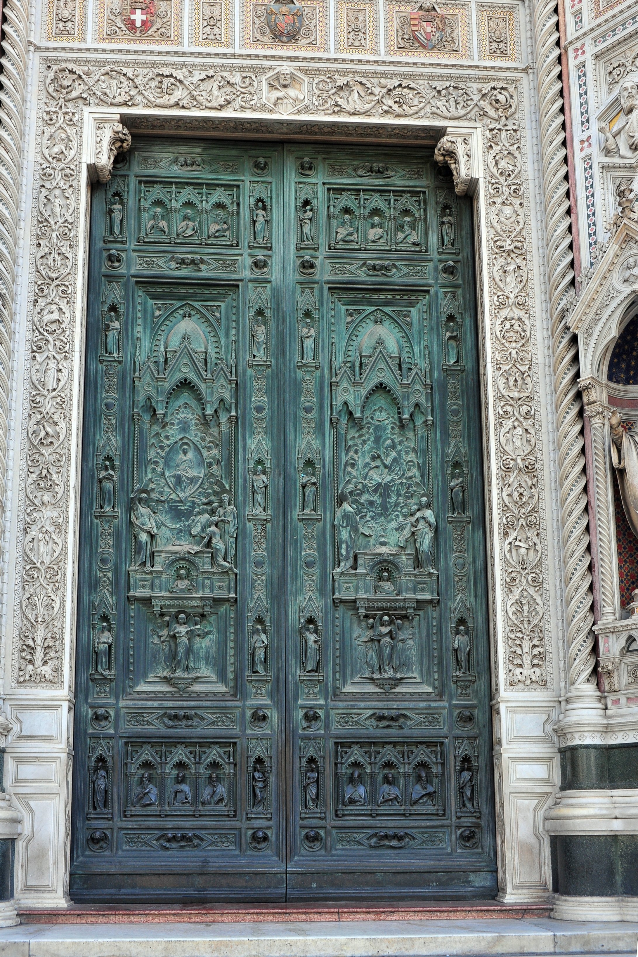 Bronze entry doors of Santa Maria del Fiore 