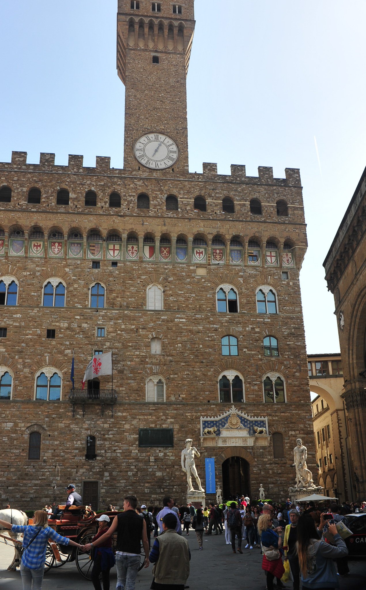 Palazzo Vecchio, home of the Medici family