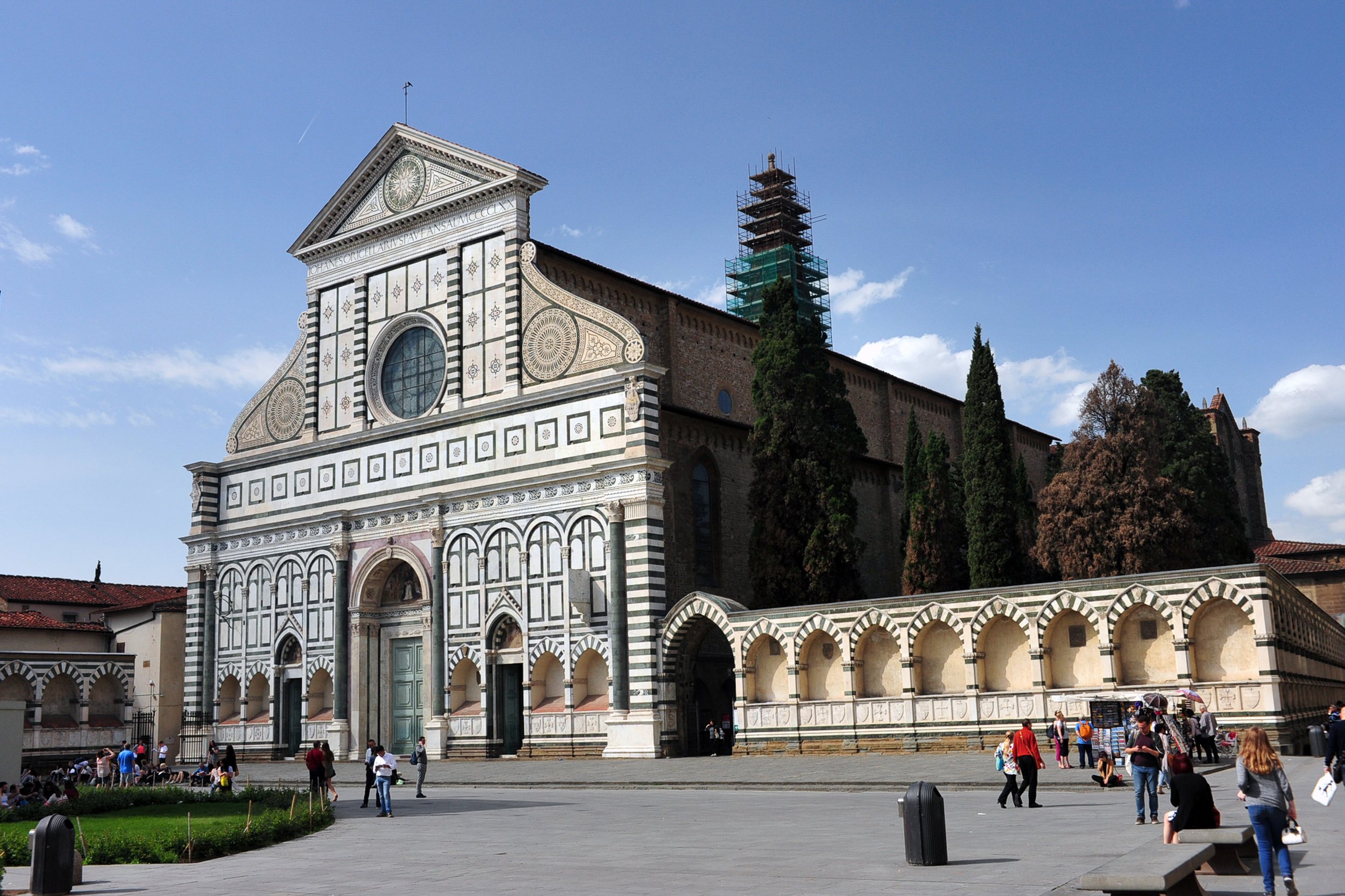 Santa Maria Novella Cathedral (near the train station and piazza bearing the same name)