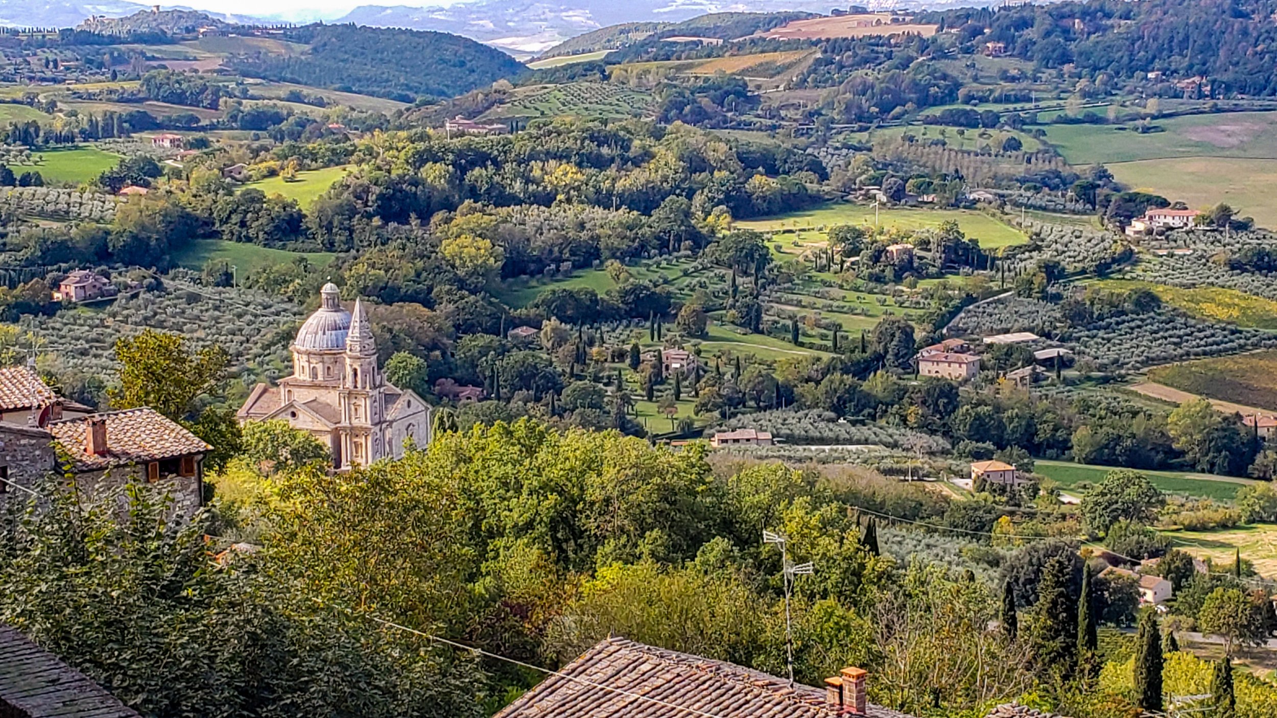*The rich Montepulciano countryside