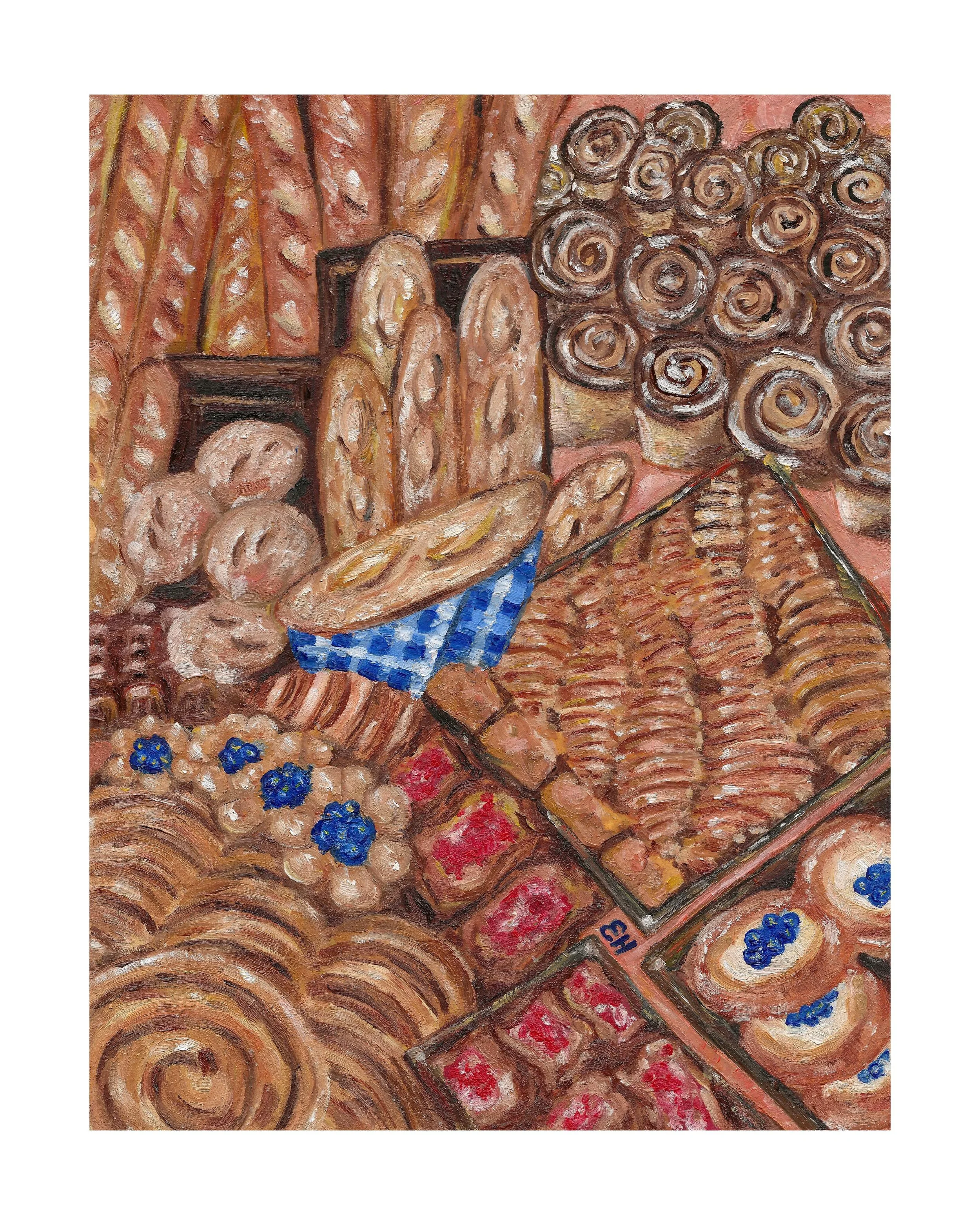 &ldquo;The Market&mdash;Stall No. 3: Oven-Fresh&rdquo;
Oil on canvas paper
8 x 10 inches
2026

#artwork #artistsoninstagram #oilpainting #originalart #painting
