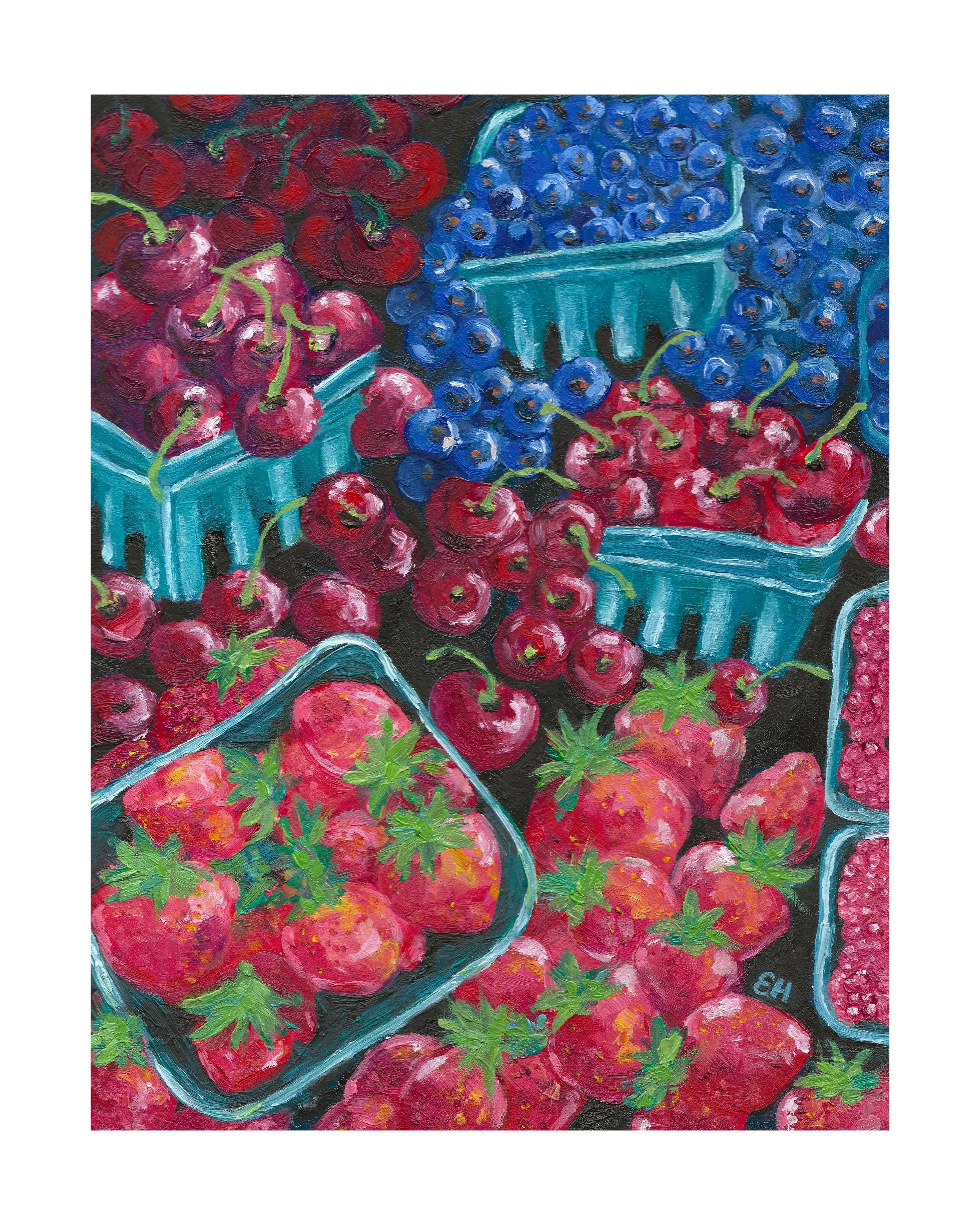 &ldquo;The Market&mdash;Stall No. 2: Sweet Harvest&rdquo;
Oil on canvas paper
8 x 10 inches
2026

#artwork #artistsoninstagram #oilpainting #originalart #painting